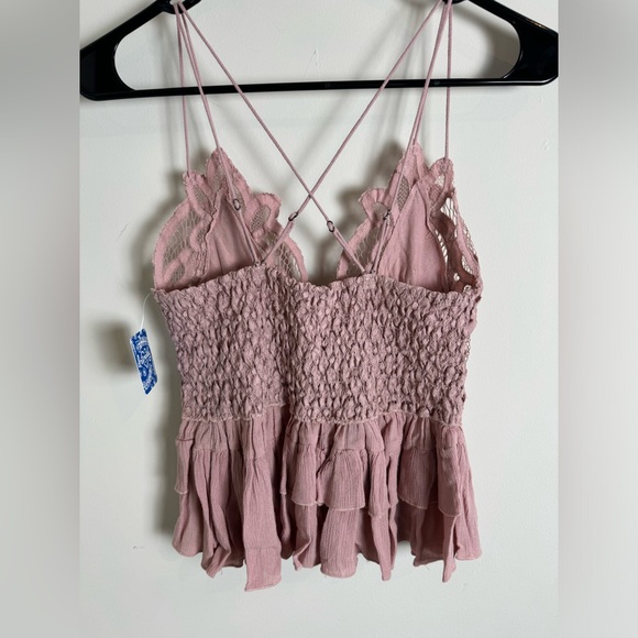 Free People Dusty Mauve Adella Cami Medium - Picture 6 of 11